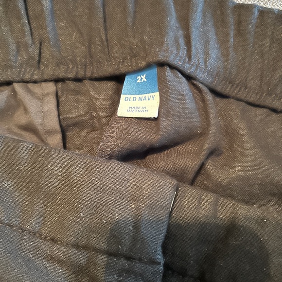 NWT Wide leg, comfy linen-blend pants - Picture 4 of 4